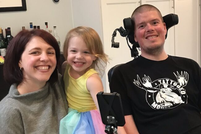 Lauren, Eloise, and Tucker Wood