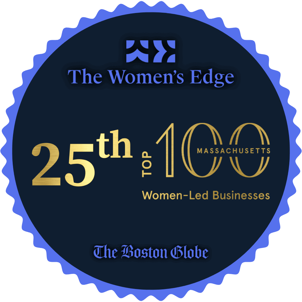 Top 100 Women-Led Businesses in MA Logo